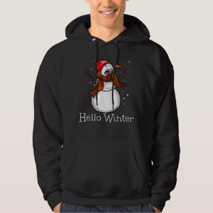 Sudadera Famoso muñeco de nieve frío en invierno y temporad