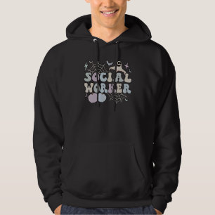 Sudadera Famoso trabajador social Halloween mejores trabaja