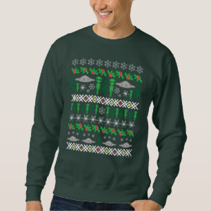 Sudadera Famosos Navidades de vacaciones extranjeros y OVNI