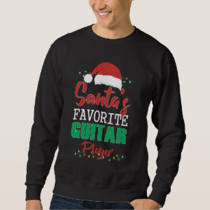 Sudadera Famosos Santa Navidades de guitarra favorita Navid