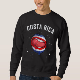 Sudadera Fan de Costa Rica en equipo deportivo