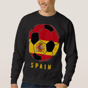 Sudadera Fan de Fútbol España Bandera Nacional 2022