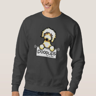 Sudadera Fan de oro del Doodle