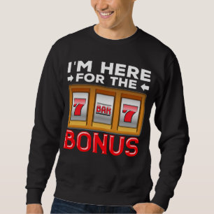 Sudadera Fan del Casino Gracioso de Slot Machine Gambling