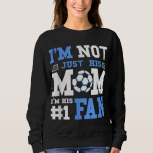 Sudadera Fan número 1 de la madre del fútbol - Mamá del fút