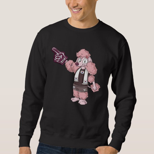 Sudadera Fan Poodle South Korea (Anverso)