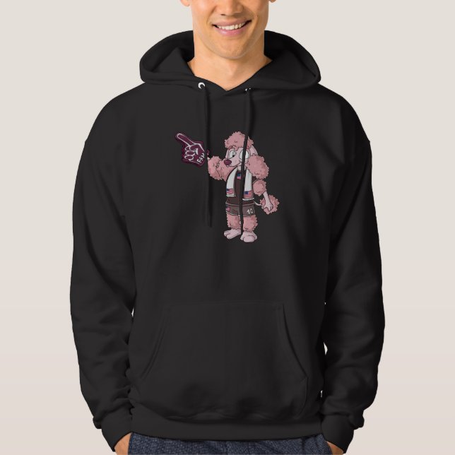 Sudadera Fan Poodle USA (Anverso)
