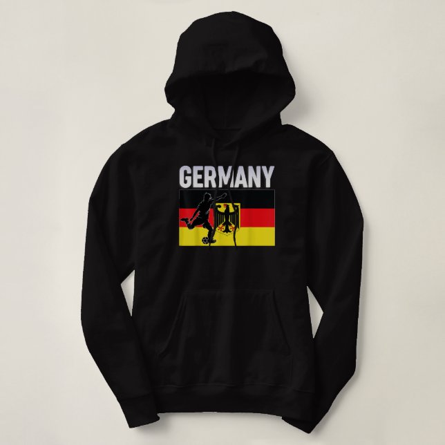 Sudadera Fan: Selección Nacional De Alemania Fútbol Ch (Diseño del anverso)