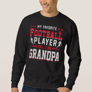 Sudadera Fanático americano jugador de fútbol futbolista