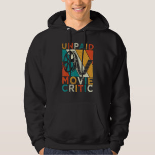 Sudadera Fanático de cine crítico cinematográfico no pagado