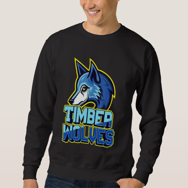 Sudadera Fanático de los Lobos de Madera (Anverso)