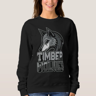 Sudadera Fanático de los Lobos de Madera
