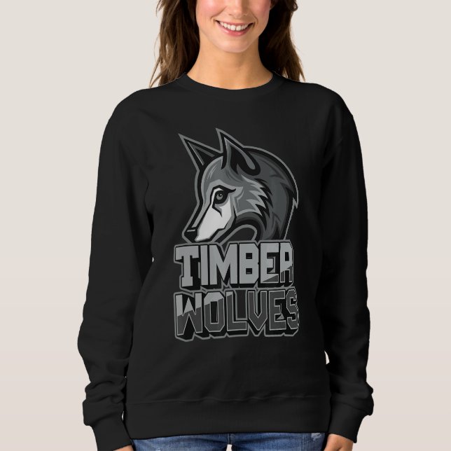 Sudadera Fanático de los Lobos de Madera (Anverso)