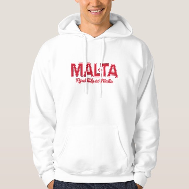 Sudadera Fanáticos de MALTA - elegir estilo y color (Anverso)