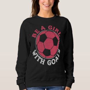 Sudadera Fanáticos del fútbol de las mamás de fútbol entren