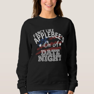 Sudadera Fancy Like Applebee's On A Date Country Musi