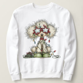 Sudadera Fancy Poodle Mess Christmas Sweatshirt