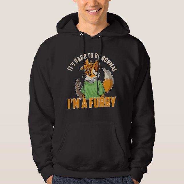 Sudadera Fandom Furry - Fursona Furry Fursuit (Anverso)