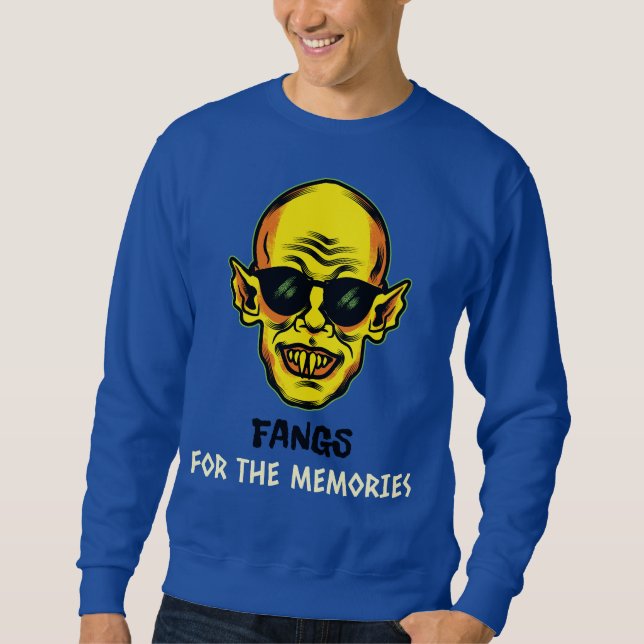 Sudadera Fangs For The Memories (Anverso)