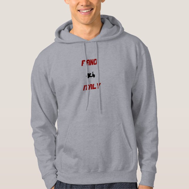 Sudadera Fano, Italia Scooter (Anverso)