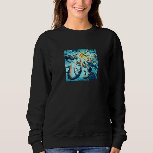 Sudadera Fans de Baloncesto Subacuáticos (Anverso)