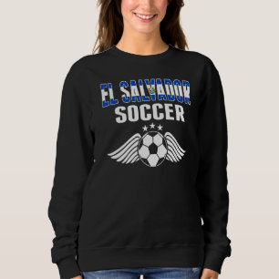 Sudadera Fans de Fútbol de El Salvador Bandera