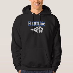Sudadera Fans de Fútbol de El Salvador Bandera