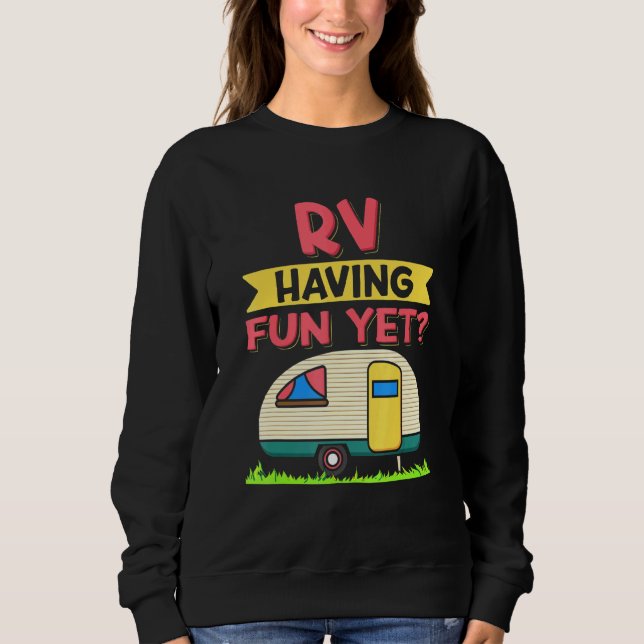 Sudadera Fans de Guay Camping Camper Statements Says Puns L (Anverso)