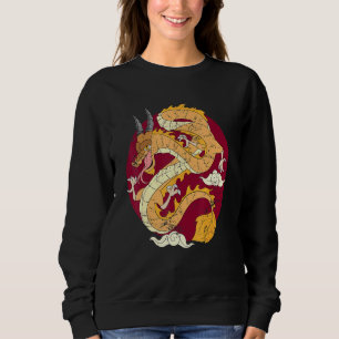 Sudadera Fantasía China Dragón Asia Cines de criaturas míti