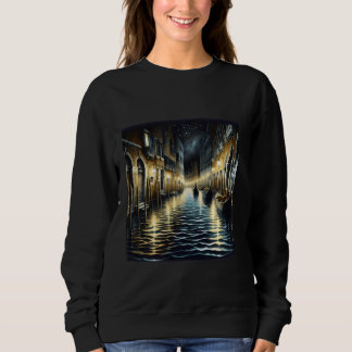 Sudadera Fantasía Cuta Antigua Venecia Canal