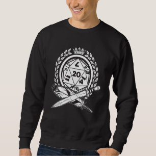Sudadera Fantasía D20 Dice Rpg Juego de juego de rol Master