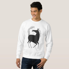 Sudadera Fantasía de charla de tinta V01 CABALLO