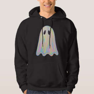 Sudadera Fantasma de arcoiris cúbico Pastel   Estético espe