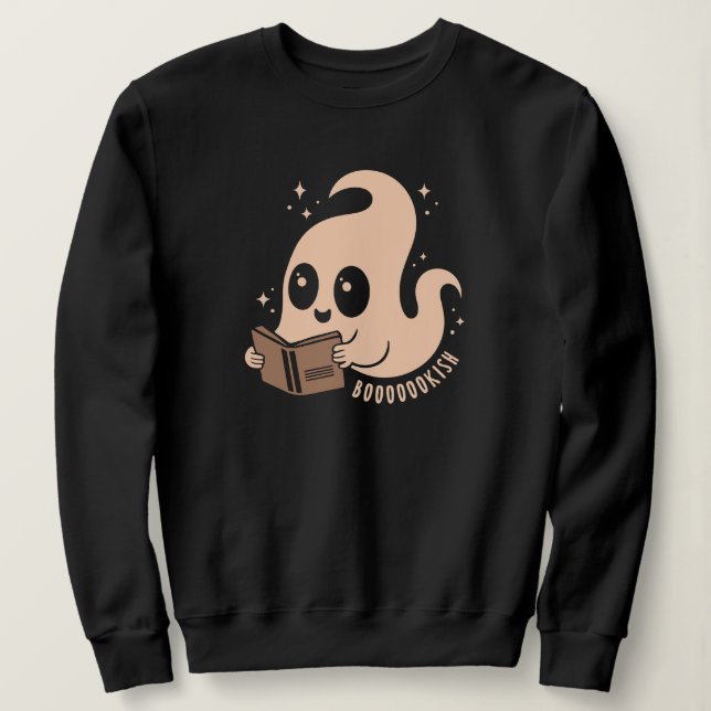 Sudadera Fantasma de biblioteca (Anverso del diseño)