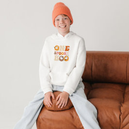 Sudadera Fantasma de gato de Boo Groovy de Halloween de un