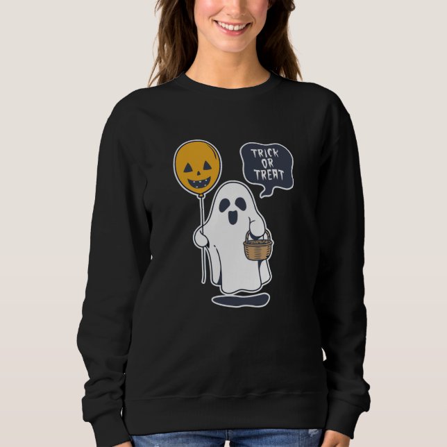 Sudadera Fantasma de Halloween (Anverso)