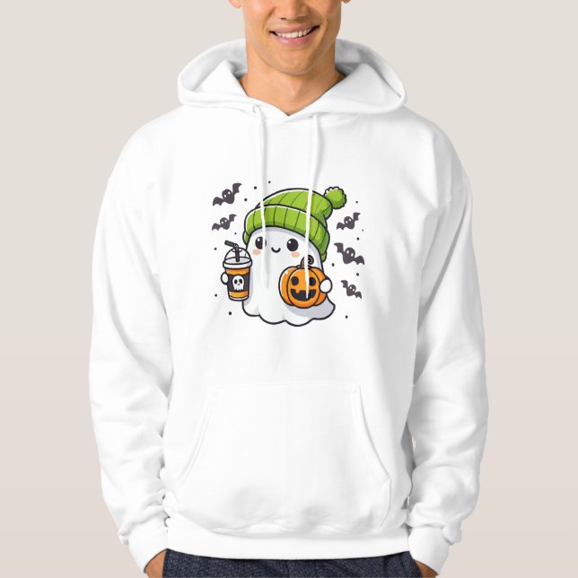 Sudadera Fantasma de Halloween (Anverso)