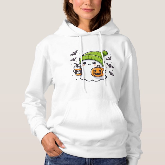 Sudadera Fantasma de Halloween (Anverso)