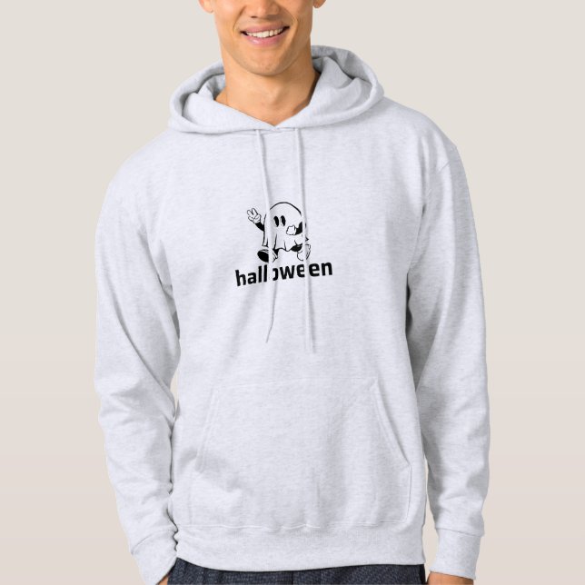 Sudadera fantasma de halloween (Anverso)