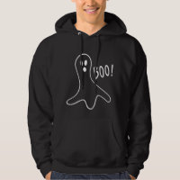 Fantasma de Halloween diciendo 'Boo Sweatshirt Hoo