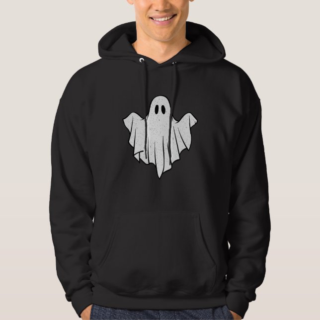 Sudadera fantasma de halloween, disfraces aterradores de ha (Anverso)