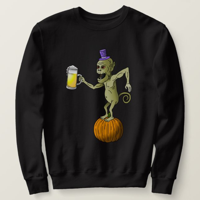 Sudadera Fantasma de la Fiesta de Brindis (Anverso del diseño)