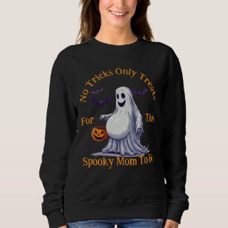 Sudadera Fantasma de Mamá Espeluznante a Punto de Ser Mamá