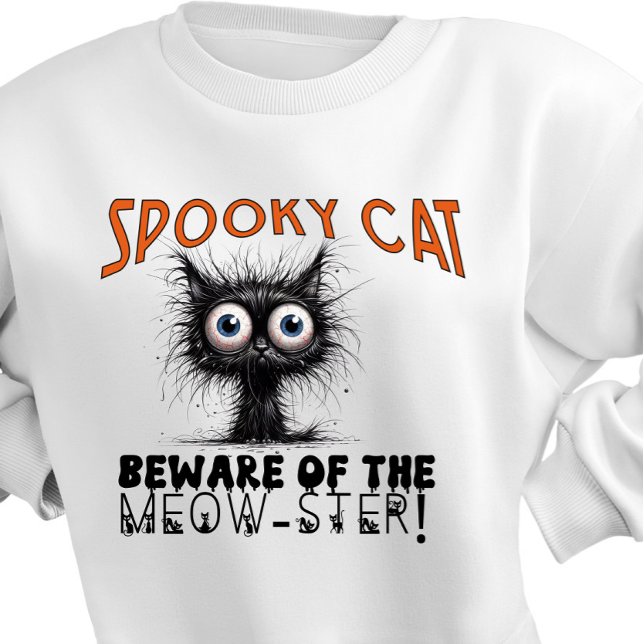 Sudadera Fantasma gato Ojo de Meow-ster (Subido por el creador)