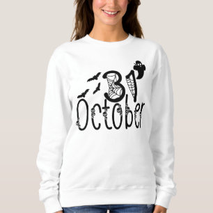 Sudadera Fantasma Halloween 31 de octubre