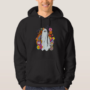 Sudadera Fantasma Hippie Vibraciones Retro de Halloween de