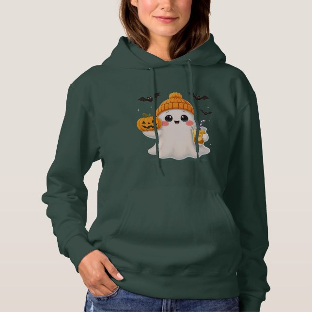 Sudadera Fantasma lindo (Anverso)