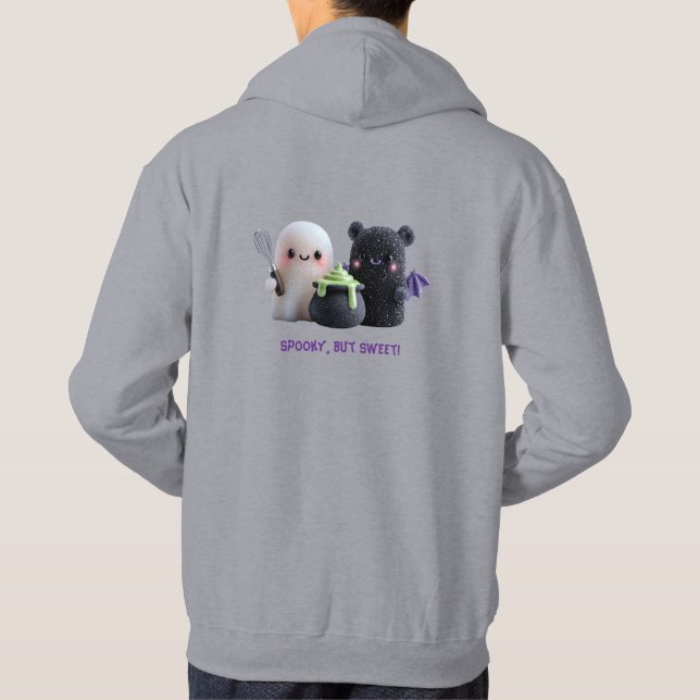 Sudadera Fantasma Lindo Dulce y Oso   (Reverso)