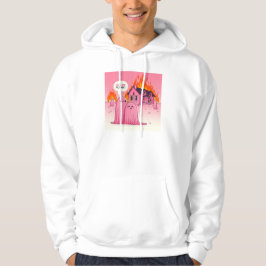 Sudadera Fantasma Rosa Cuta: ¡Abrazarme! :( (hombre blanco 