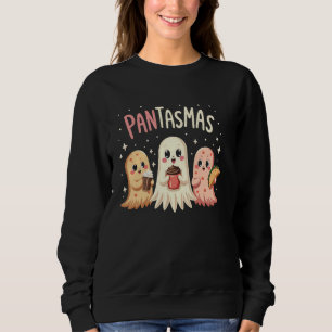 Sudadera Fantasmas Cute Ghost Foodie Café Taco Lover Tren